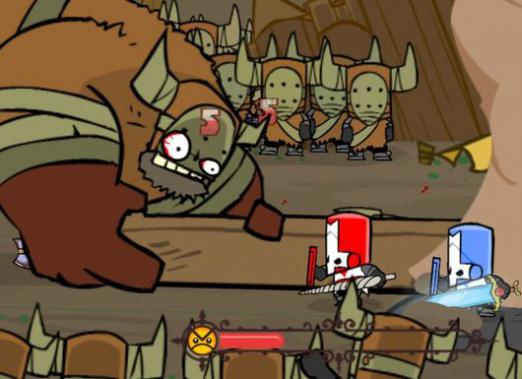 Hvordan spiller Castle Crashers?