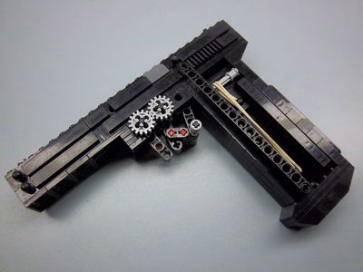 Hvordan laver man våben fra Lego?