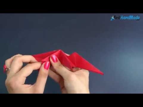 Origami. Hvordan laver man en drage?